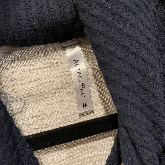 Acting Pro | Floral Cowl Neck Sweater - Picture 6 of 7